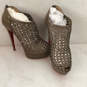 Christian Louboutin Caged Booties